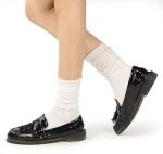 BomKinta Slouch Socks Women Thigh High Boot Socks Soft Scrunch Socks Size 5-11 3 Pair Pack White White White