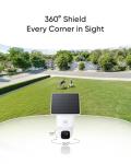 eufy Security SoloCam E30, Security Cameras Wireless Outdoor, Solar Camera Outdoor Wireless, 360° Pan, AI Tracking, 2K Clarity, No Monthly Fee, Supports Only 2.4GHz