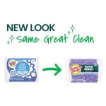 Scotch-Brite Odor Resist Non-Scratch Scrub Sponge, Dishwasher-Safe Kitchen Sponges that Resist Bacterial Odors, Multipurpose Dish Sponge for Gentle Cleaning, 6 Dish Sponges