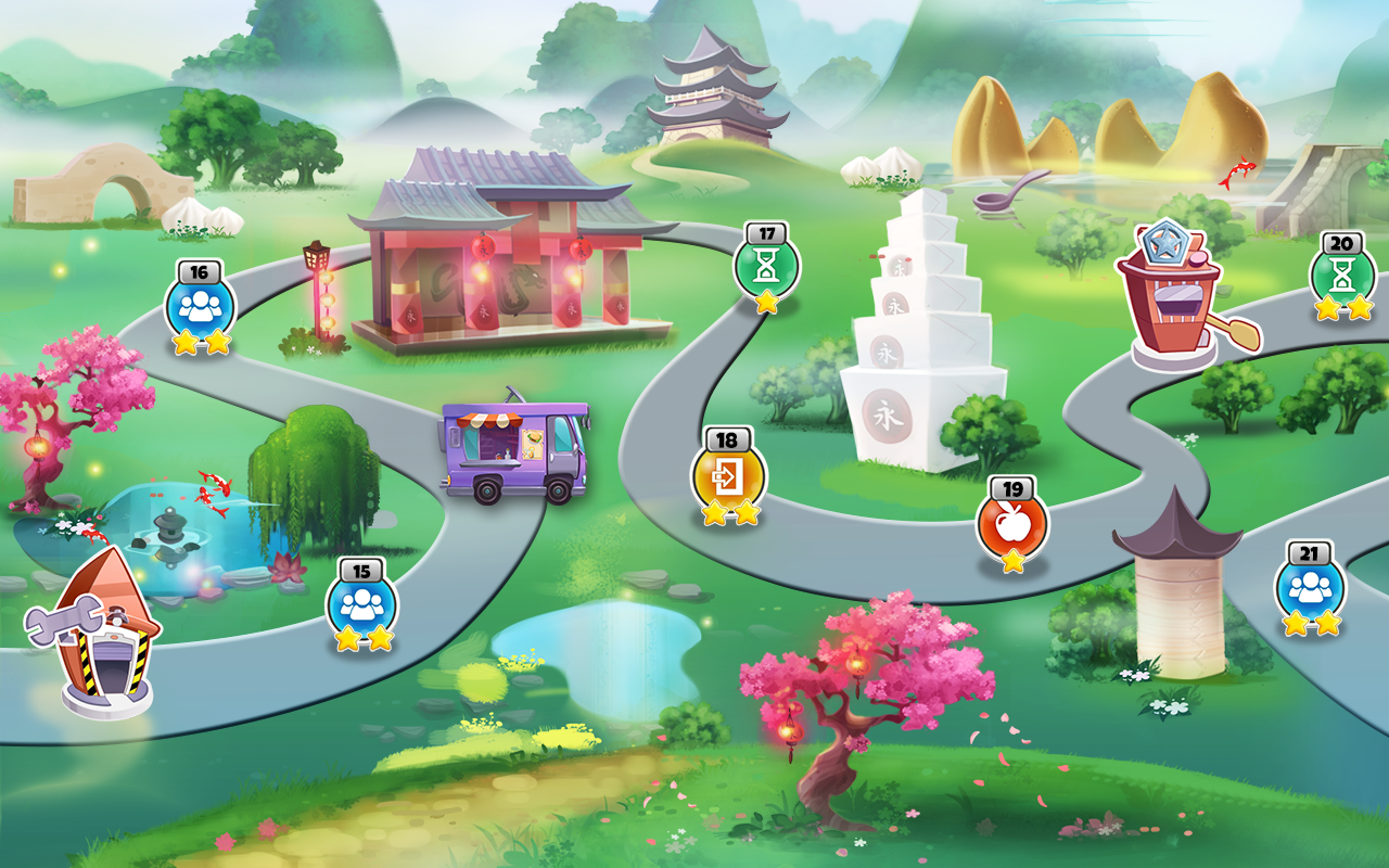 Kitchen Scramble: Cooking Game