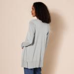 Amazon Essentials Women's Lightweight Open-Front Cardigan Sweater (Available in Plus Size), Light Grey Heather, X-Large