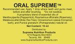 Supreme Nutrition Oral Supreme - Essential Oil Blend, 15 ml