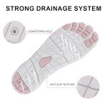 StoneLiquid Hike Barefoot Shoes for Women Men Waterproof Trail Running Healthy & Non-Slip Barefoot Footwear (White, Adult, Women, 8, Numeric Range, US Footwear Size System, 8.5, Medium)