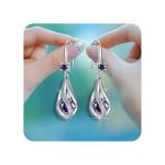 Deals of+The Day Lightning+Deals 925 Sterling Silver Drop Earrings for Women Amaoncom/Redeem Trendy Gold Hypoallergenic Dangle Earrings Wedding Earrings Jewelry for Brides