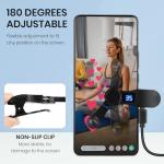 Auto Clicker for Smart Phone, Phone Screen Device Speed Clicker for iPhone iPad Apps, Fast Click Simulation Finger Continuous Click for Game, Live Broadcasts Likes, Lightning Deal, Reward Task (Black)