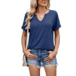 Lightning+Deals of Today Prime 2025 2025 Womens Summer Tops Short Sleeve V-Neck T Shirts Casual Basic Tees Trendy Clothes My Recent Orders Placed by me
