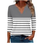 Lightning+Deals of Today Prime 2025 Day Deals 3/4 Length Sleeve Womens Tops Henley Shirts for Women V Neck Summer Trendy 2025 Women's Work Clothes Business Casual Ladies Fashion Outfits