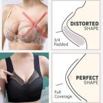 Lightning-Deals of Today Zenchic Bras for Womens Seamless Sexy Push Up Wireless Bras Lysine Charm Zen Chic Ice Silk Posture Correcting Strapless Sports for Women Pink 34