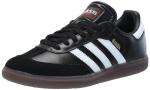 adidas Unisex Samba Indoor Sneaker, Black/White/Vivid Red, 8 US Men