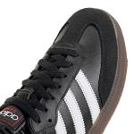 adidas Unisex Samba Indoor Sneaker, Black/White/Vivid Red, 8 US Men