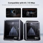 Creality K1 AI Camera 1080P HD Camera Compatible with K1, K1 SE and K1 Max 3D Printers - Real-time Monitoring on Your Phone and Enhanced Efficiency