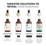 Eclat Skincare Vitamin C Face Serum - Skin Care for Dark Spots, Vitamin C Serum with Hyaluronic Acid, Ferulic Acid, & Vit E - Anti Aging and Skin Brightening, Pure Vit C Facial Care - 30 ml