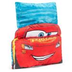 Jay Franco Disney Pixar Cars Lightning McQueen 3D Snuggle Pillow - Super Soft Red Racecar Plush Pillow - Measures 15 Inches