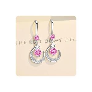 Lightning+Deals of Today Prime Gifts for Her My+Orders Placed Recently by Me Full Diamond Cubic Zirconia Earrings Studs Amaon Liquidation Pallet Jewelry Ofertas Del Dia De Hoy Relampago