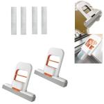 2025 New Mini Desktop Foldable Sponge Mop， Do not wash by Hand with Replaceable Sponge Head，Wet and Dry use for Dining Table Desk Bathroom Glass Car Dining Room（2pcs）