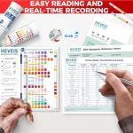 21-in-1 Home Drinking Water Testing Kit - 120 Strips + 4 Bacteria Tests - Tap and Well Water Test Kit, Easy to Test and Read for Hardness, Lead, Iron, Fluoride, pH, Copper, Bacteria and More