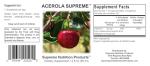 Supreme Nutrition Acerola Supreme Tincture, 2 fl oz | 59 Servings