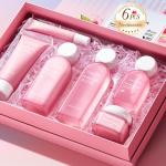 BeauBase Watermelon Skin Care Set – Smooths and Hydrates Skin, Skincare Gift Sets for Women & Teens, Includes Cleanser, Toner, Serum, Eye Cream, Lotion, and Moisturizer for All Skin Types