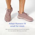 FLUX FOOTWEAR Adapt Runners for Women and Men Barefoot Minimalist Shoes – Wide Toe Box, Zero Drop Sole, Lightweight & Flexible, Perfect for Walking, Running and Everyday Comfort – Light Purple (Mist)