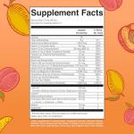 MaryRuth's Liquid Multivitamin + Hair Growth | Biotin 10000mcg | Lustriva Hair Growth Supplement | Clinically Tested in Women for Thicker Hair & Facial Wrinkles | Skin Care | Ages 18+ | 15.22 Fl Oz