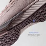 FLUX FOOTWEAR Adapt Runners for Women and Men Barefoot Minimalist Shoes – Wide Toe Box, Zero Drop Sole, Lightweight & Flexible, Perfect for Walking, Running and Everyday Comfort – Light Purple (Mist)