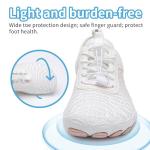 Grounded Footwear for Women Men Neuropathy, Hike Barefoot Shoes Womens (Black, Adult, Women, 8.5, Numeric, US Footwear Size System, Medium)