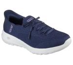 Skechers Women's Go Walk Joy Abby Hands Free Slip-Ins Sneaker, Navy, 7