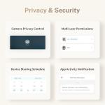 Enabot EBO 2K Camera Robot ROLA Mini: Movable Pet Camera Battery-Powered with Phone App, Indoor Cam w/One-Touch Call, 2-Way Talk, Night Vision, Motion Detection, Video Recording