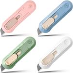 Retractable Box Cutter Set - 4 Pack