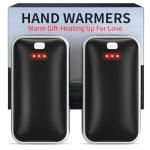 Rechargeable Hand Warmers 2-Pack, Perfect for Outdoors