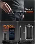 Rechargeable Hand Warmers 2-Pack, Perfect for Outdoors