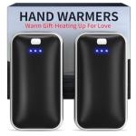 Rechargeable Hand Warmers 2-Pack, Perfect for Outdoors