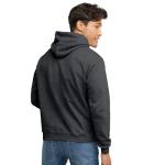 Hanes Men's Ecosmart Charcoal Hooded Sweatshirt, XL