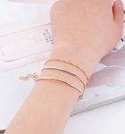 Bohemian Layered Beaded Charm Bracelet Set