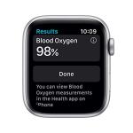 Apple Watch Series 6 GPS 44mm Silver White Band