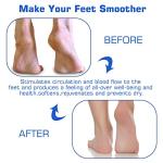 Exfoliating Shower Foot Scrubber Mat with Suction Cups