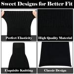 Black Y2K Leg Warmers for Kawaii Style