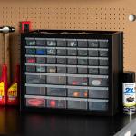 44-Drawer Screw Tool Organizer with Stackable Storage