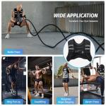 ZELUS Reflective Weighted Vest for Workouts