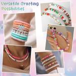 5300 Clay Beads Bracelet Making Kit for Kids