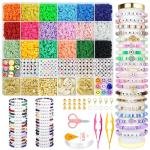 5300 Clay Beads Bracelet Making Kit for Kids