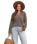 Sampeel Women’s Plus Size Long Sleeve Tops