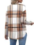 Trendy Plaid Tunic Tops for Women