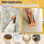 REXBETI 2-Pack Razor Blade Scraper Tool Set