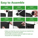 C&AHOME 16-Cube Storage Organizer - Black