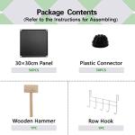 C&AHOME 16-Cube Storage Organizer - Black