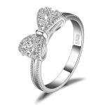 Trendy 925 Sterling Silver Flower Ring for Her