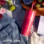 Lavender Mist Insulated Tumbler for Coffee