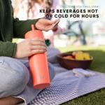 Lavender Mist Insulated Tumbler for Coffee