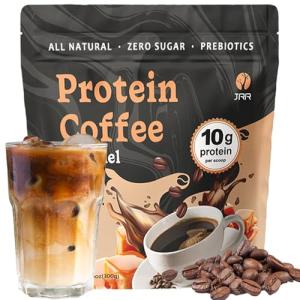 Caramel Protein Coffee Powder – Low Carb, Keto Boost